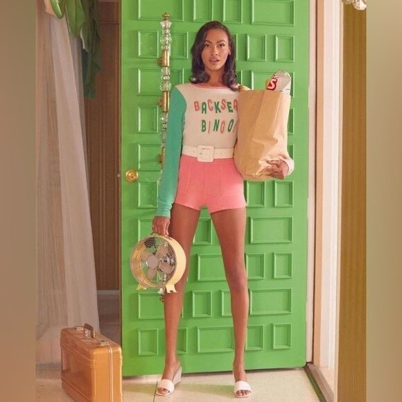 NWT! WILDFOX BACKSEAT BINGO BAGGY BEACH JUMPER SWEATSHIRT medium - Picture 8 of 8